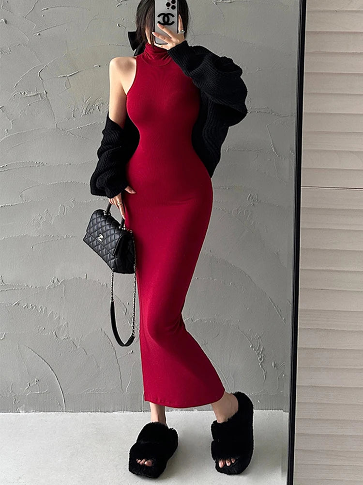 Turtleneck Dress -