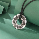 LIKGREAT Jewish Shema Hebrew Necklace for Women Men -