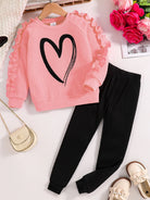 Casual pants two-piece girls -