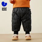 Keep your kids cozy and protected with these new style three-proof high-waisted warm down trousers—perfect for boys and girls on chilly days! -