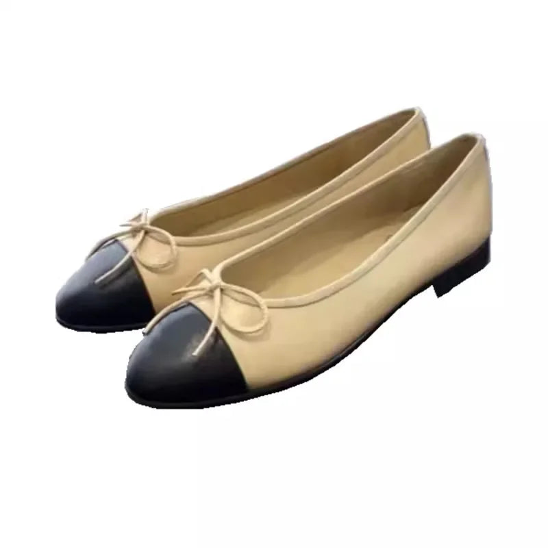 Women's Flat Shoes Knot Design -