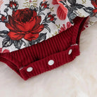 Dress your baby girl in adorable comfort with this striped cotton jumpsuit featuring a sweet bowknot—perfect for newborns! -