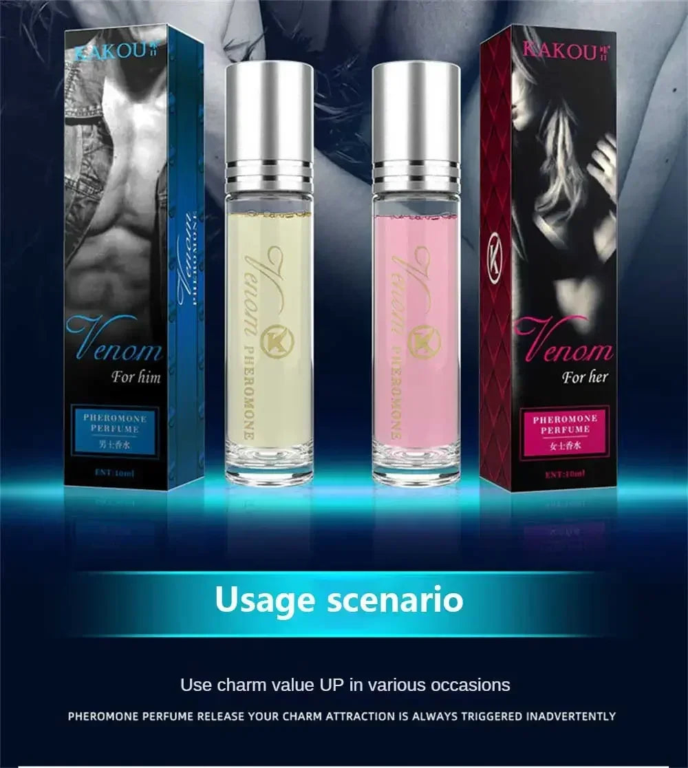 10ml Perfume for Men Women Ball Perfume Women Pheromone Men'S Essential Oil Perfume Attracts The Opposite Sex Lasting Fragrance -