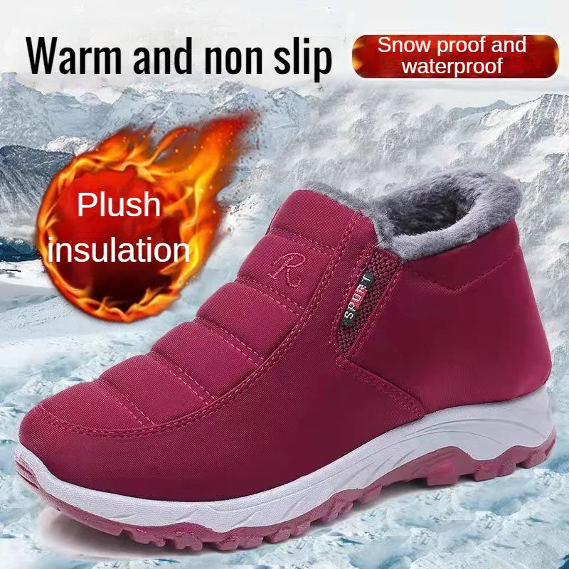 Women's Shoes Autumn Winter Casual Cotton Chunky Sole Warm Anti-Slip Affordable Free Shipping -