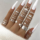 Wave Joint Rings Set (Women) -