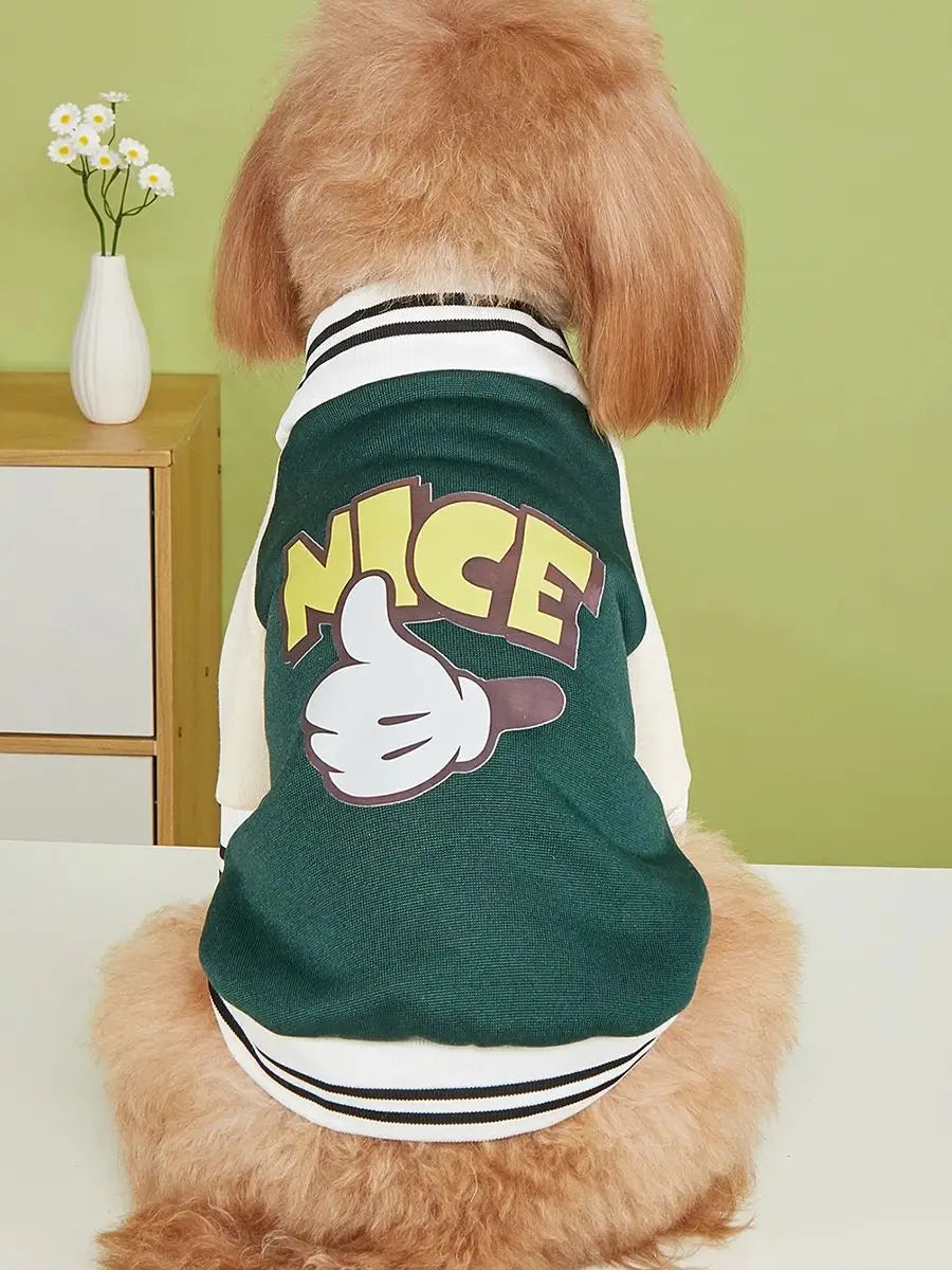 Keep your furry friends warm and cozy with this comfortable and stylish dog and cat jacket—ideal for chilly days and nights! -