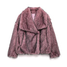 Fur Coat Plush Fluffy Women's -