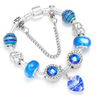Pink Heart To Heart Beads Charm Bracelets -