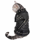 Dog Leather Jacket (Warm) -