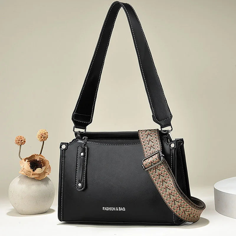 Elevate your style with this luxury designer crossbody bag for women, featuring a fashionable and chic color. Perfect for adding a touch of sophistication to your ensemble! -