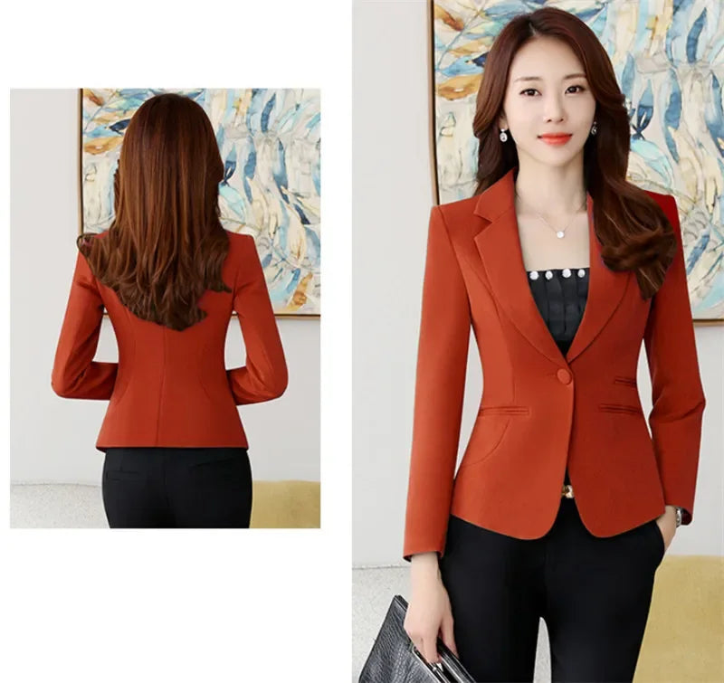 Elevate your wardrobe with this high-quality women's blazer jacket—crafted for style, comfort, and lasting elegance! -