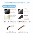 Tape In Human Hair Extensions Natural Straight Hair Extensions 1B Black Brown Blonde 100% Remy Skin Weft Adhesive Glue On -