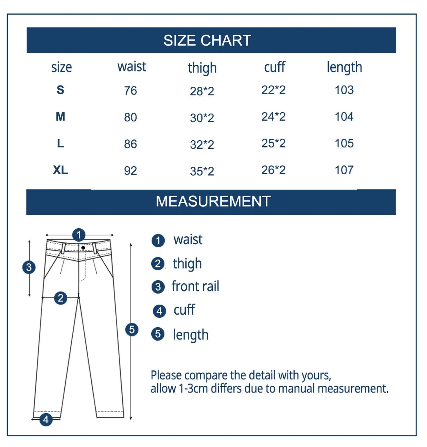 Men/Women Denim Jeans -