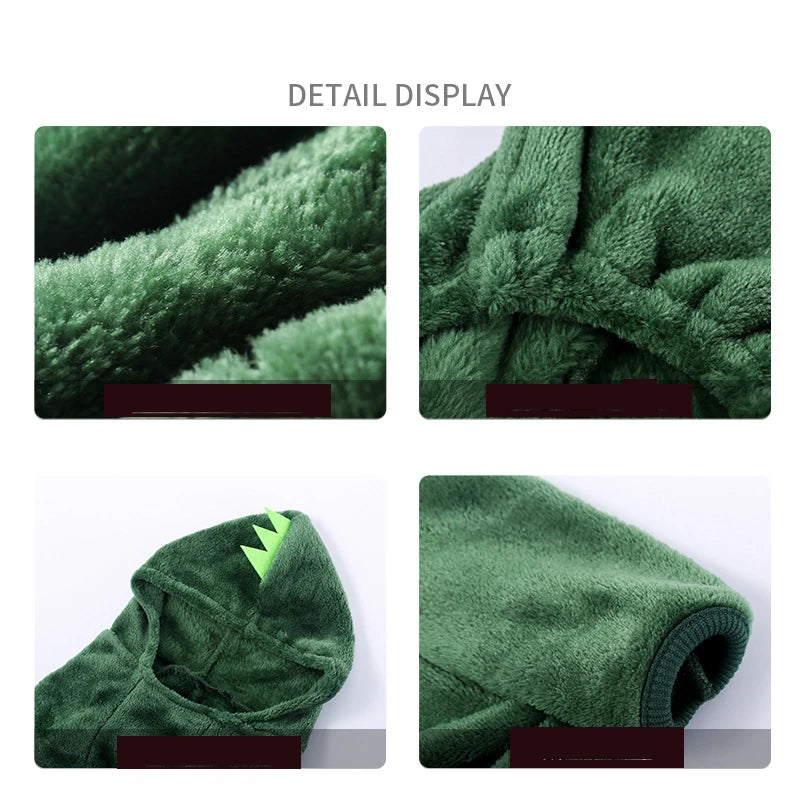 Keep your furry friend warm and cozy with these soft fleece dog jumpsuits—perfect for providing comfort and warmth during colder days! -