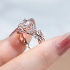 18k Gold 1.5ct E VVS Engagement Ring Style Lab Diamond -