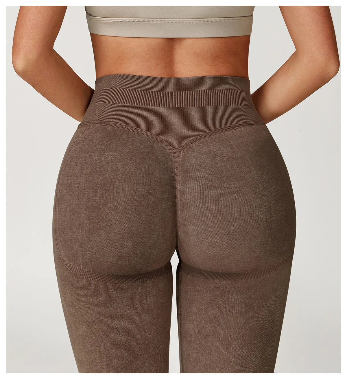 Yoga Pants Impact Leggings Women SeamlessStay comfortable and supported during workouts with these seamless high-waist ribbed yoga leggings for women—perfect for the gym and everyday activewear! -