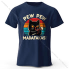 Cute Hand-Drawn Cat T-Shirt -