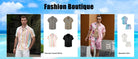 Summer Men's Short Sleeve Shirt And Beach Shorts Set Outdoor Sports Comfortable Men's Shorts Hawaii Men's Travel Casual Shirt -