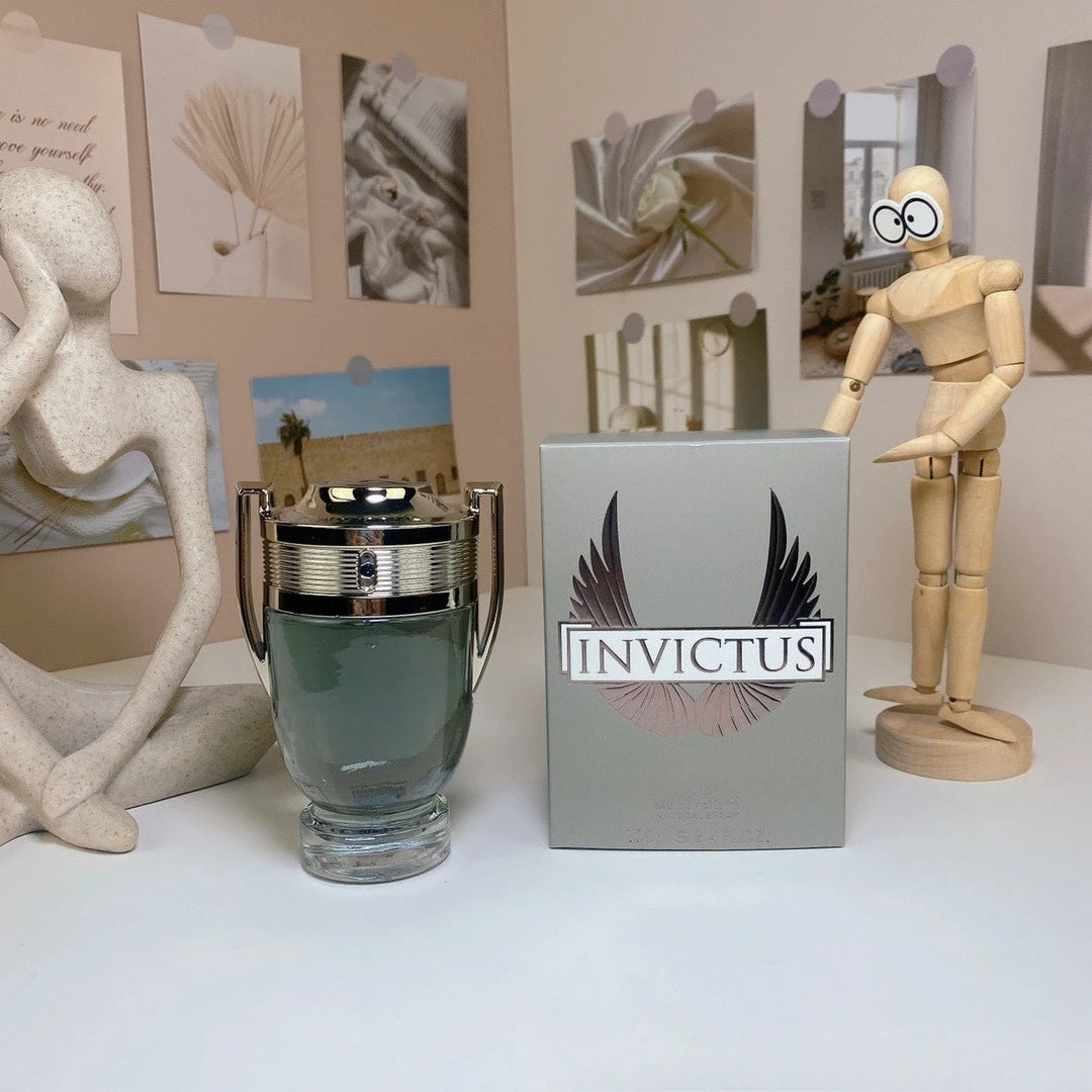 Men's Eau de Toilette 100ml, Spicy Woody Amber Scent, Long Lasting Fragrance, Elegant Gift Box, Day to Night Wear -