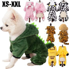 Keep your furry companions warm in the colder months with these thickened soft fleece dog and cat jumpsuits—perfect for cozy and stylish pet attire! -