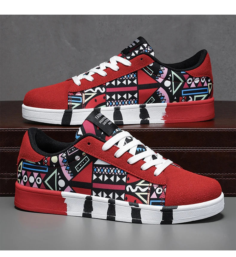 Men Flat Bottomed Shoes Fashion Popular with Colorful Outdoor Sneakers That Comfort Non Slip High-quality Fitness Leisure Shoes -