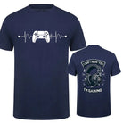 Level up your wardrobe with this unisex T-shirt featuring the funny slogan, Can't Hear You, I'm Gaming—perfect for gamers with a sense of humor! -