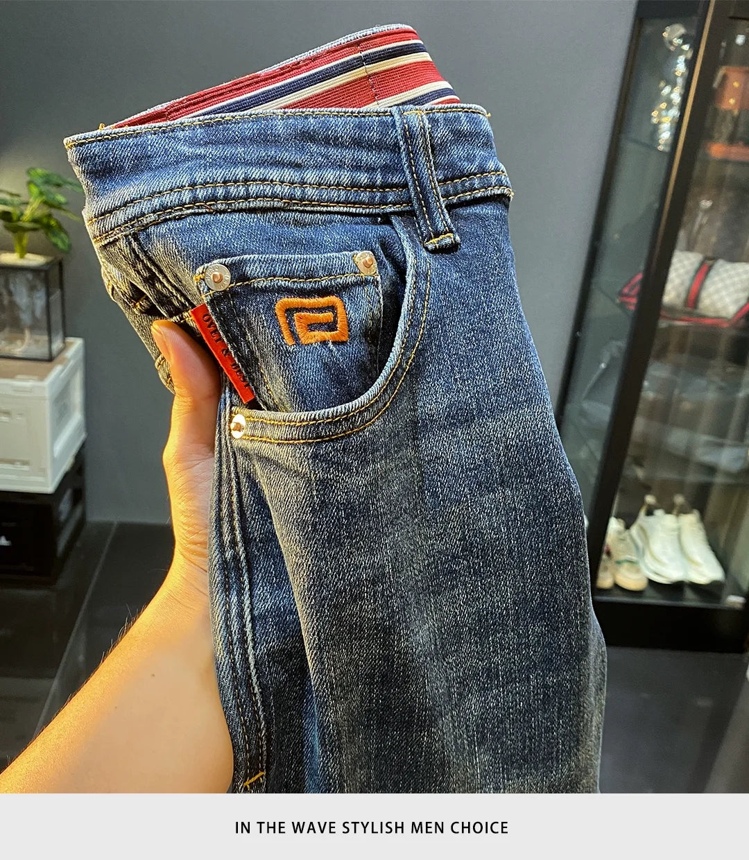 Jeans For Men Fashion High End -