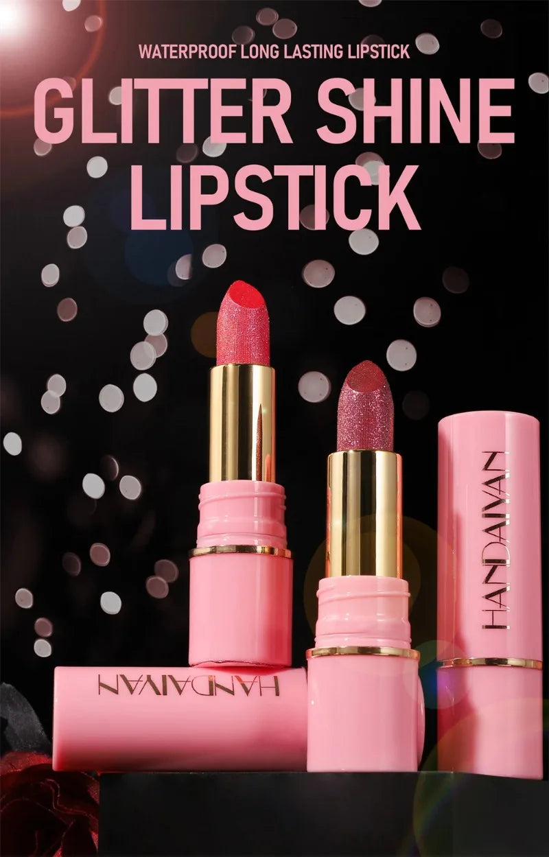 8 Colors Lipstick (Metallic) -