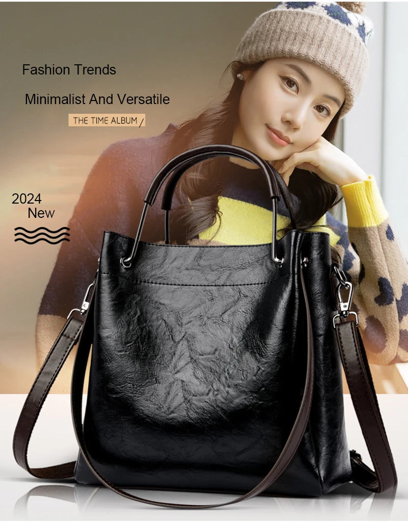 Elevate your style with these luxurious big shoulder bags for women. Designed by a top designer, these elegant handbags are the perfect accessory and can add a touch of sophistication to any ensemble. -