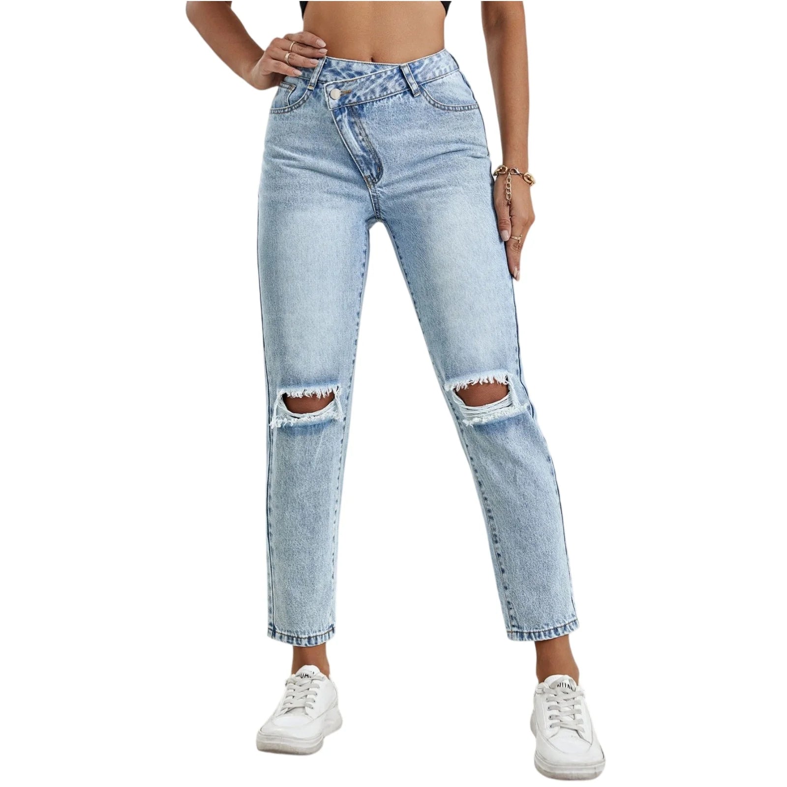 Get trendy with these flared, ripped, and straight-leg jeans for women—styles to match every mood! -
