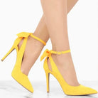 Women's High Heels Bow Tie -