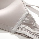 FINETOO Sexy Wire Free Push Up Underwear For Women Seamless Deep V Cup Bras Adjustable Comfort Bralette Female Backless Lingerie -