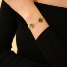 Lucky Five-Petal Flower Bracelet -