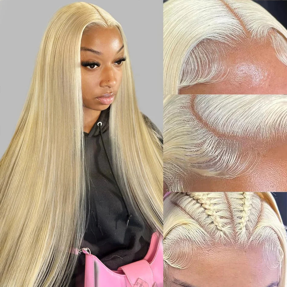 Blonde Human Hair Wigs -