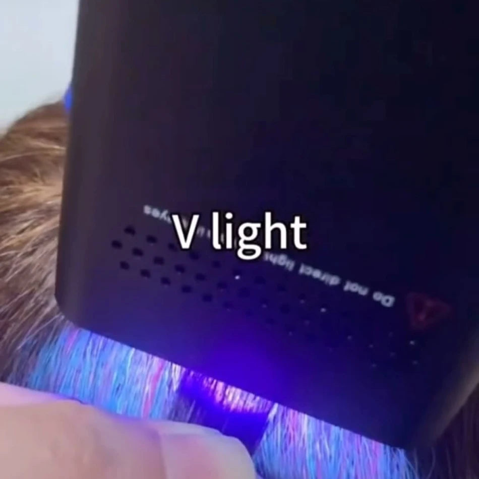 V-Light Technology Hair Extension Machine white Hair Extension Tools Kit Set with V light Hair extension glue -