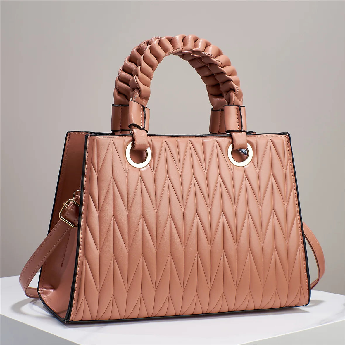 Elevate your style with this luxurious women's shoulder bag and handbag—perfect for adding a touch of sophistication and elegance to any outfit. -