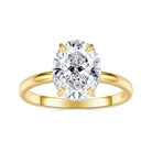 3.5CT Oval Cut Ring -