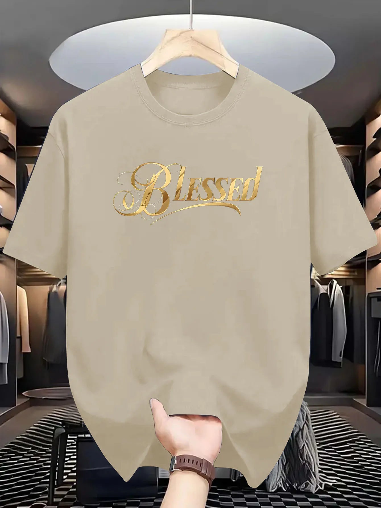 Men's T-shirt Blessed -