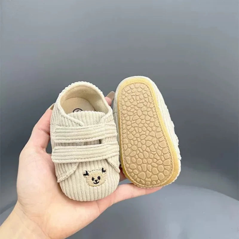 Boys and Girls Panda Sneakers 0 to 18 Months -