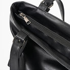 Soft Leather Tote Bag for Men Japanese Korea Style Business Casual Street Handbag Male Large Capacity Zipper Laptop Underam Bags -