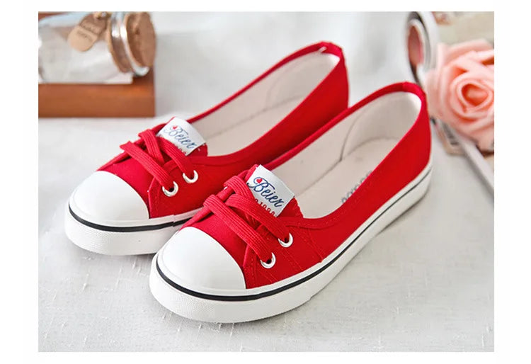 2023Sneakers Shoes for Women Zapatillas Mujer Solid Sapatilha Feminina Zapatilla Tenis Feminino Lace-up White Chaussures Plates -