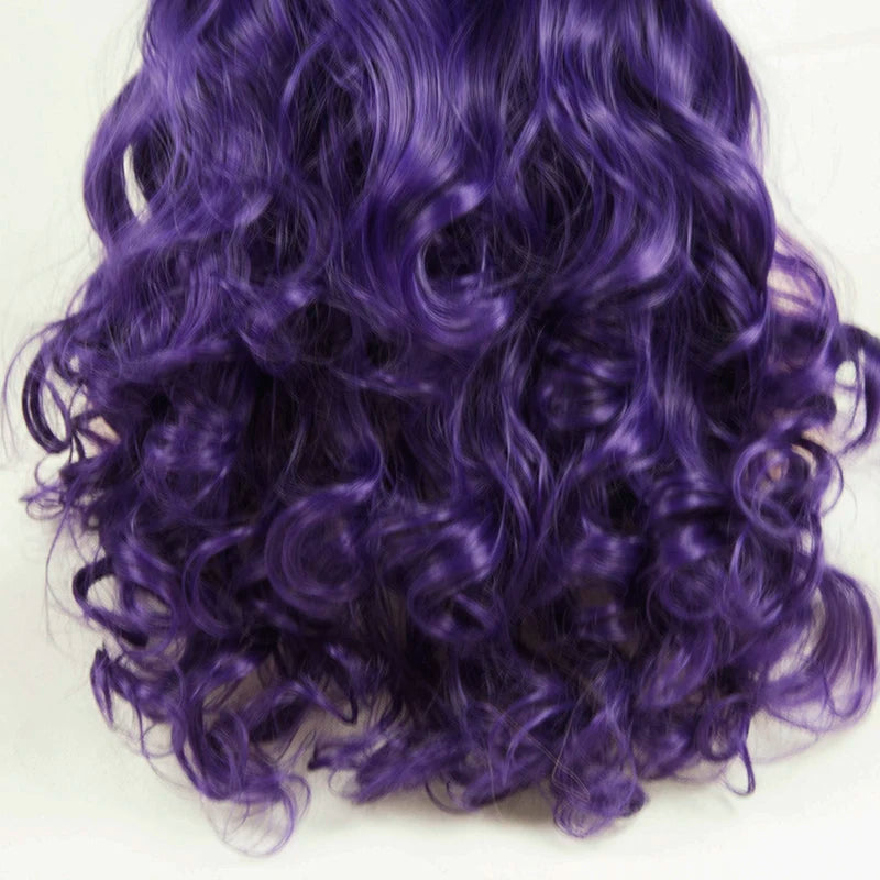 Make a statement with this purple and blonde loose wave 13x4 lace front wig—vibrant, stylish, and designed for a natural, flawless look! -