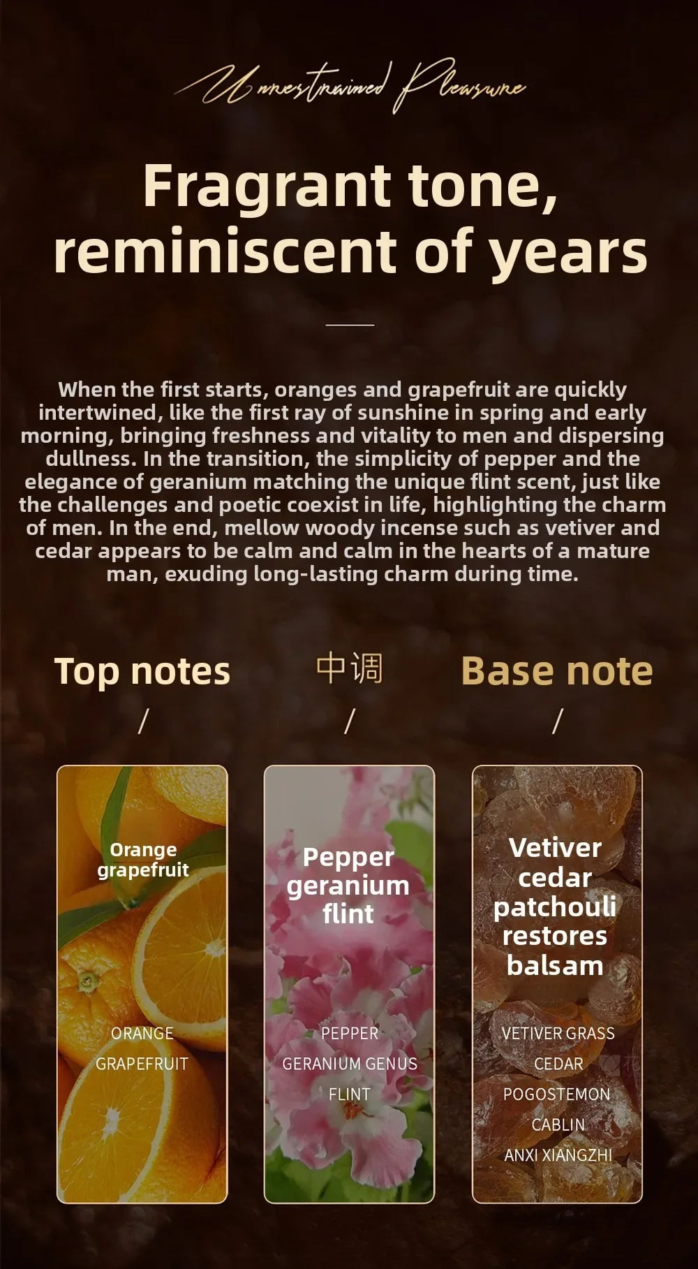 Perfume Original Men Fragrance Lasting Fragrances High Quality Arabic Sexy Cologne Wood Scent Luxury Fragrance Perfumes -