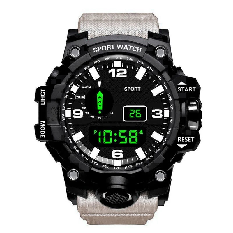 Fashion Men's Watch Sports Electronic Wristwatch -