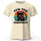 Cute Hand-Drawn Cat T-Shirt -