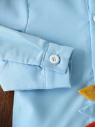 Dress your baby boy comfortably with this stylish long sleeve outfit—perfect for cooler days and playtime! -