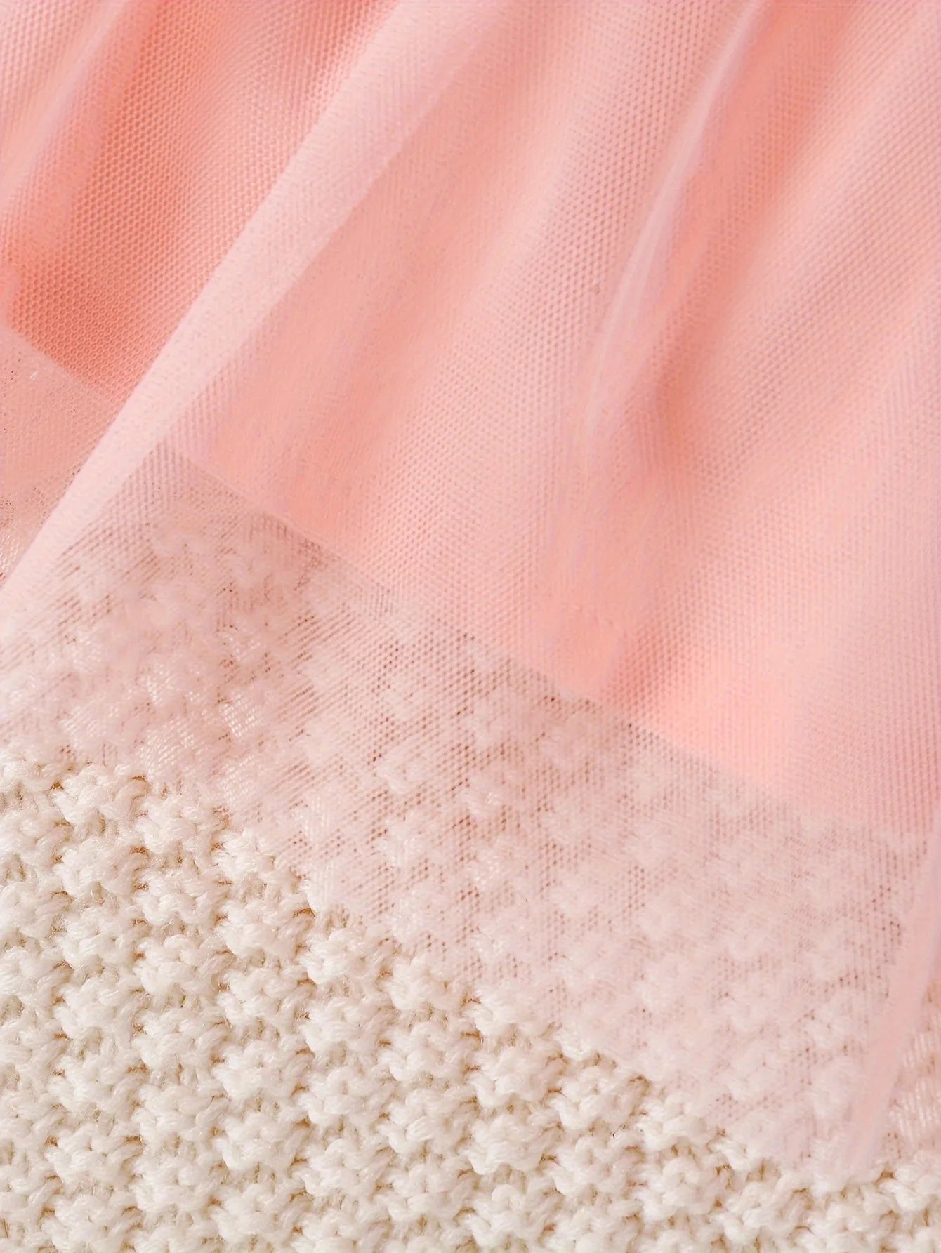 Dress your little princess in style with this pink waffle cardigan and embroidered dress set—perfect for ages 1-2 years and adding a cozy, elegant touch! -