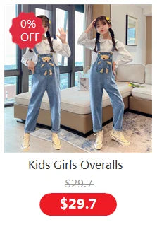 Teen children clothes Girl Dance Clothes Set Short Zipper Coat+Pants 2pcs Kids suit Tracksuits Clothing outfits 5 6 7 9 11 13 15 -