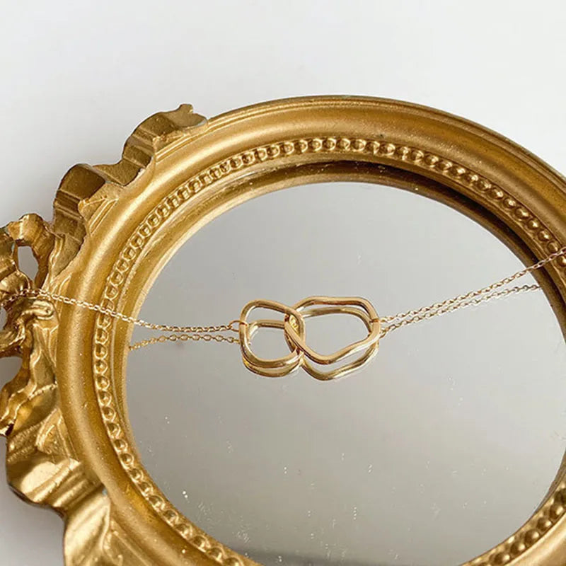Two Round Shaped Necklaces -