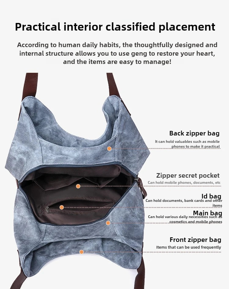 Stay organized and stylish with this large work tote bag for women. Designed with designer PU leather, this big bucket bag is perfect for carrying all your essentials in a chic and fashionable way. -